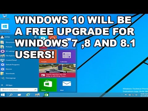 windows 10 free for windows 8 users